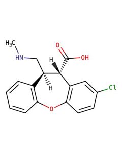 Astatech (10S,11S)-8-CHLORO-11-((METHYLAMINO)METHYL)-10,11-DIHYDRODIBENZO[B,F]OXEPINE-10-CARBOXYLIC ACID; 1G; Purity 98%; MDL-MFCD18251619